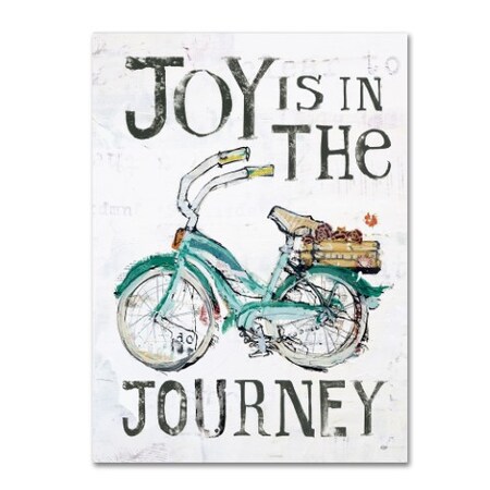 Kellie Day 'Joy Is In The Journey' Canvas Art,14x19